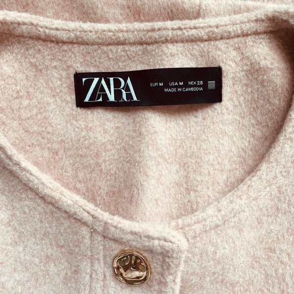 Zara cropped sweater jacket - Picture 3 of 4